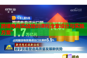 跨境电商实战培训课程全案设计与实施方案”