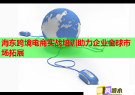 海东跨境电商实战培训助力企业全球市场拓展