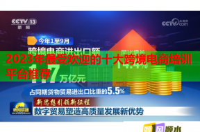 2023年最受欢迎的十大跨境电商培训平台推荐