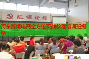 河东跨境电商全方位实战教程培训班揭秘