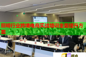 照明行业跨境电商实战培训全面提升方案