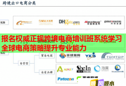 报名权威正规跨境电商培训班系统学习全球电商策略提升专业能力