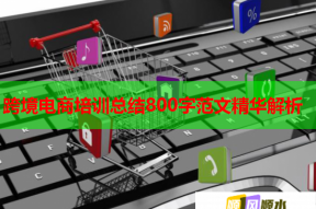 跨境电商培训总结800字范文精华解析