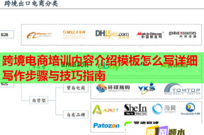 跨境电商培训内容介绍模板怎么写详细写作步骤与技巧指南