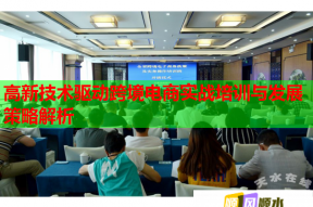 高新技术驱动跨境电商实战培训与发展策略解析