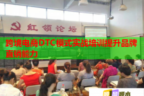 跨境电商DTC模式实战培训提升品牌直销能力