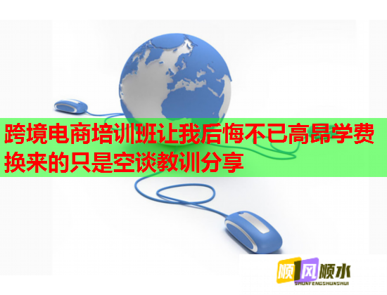 跨境电商培训班让我后悔不已高昂学费换来的只是空谈教训分享  第1张