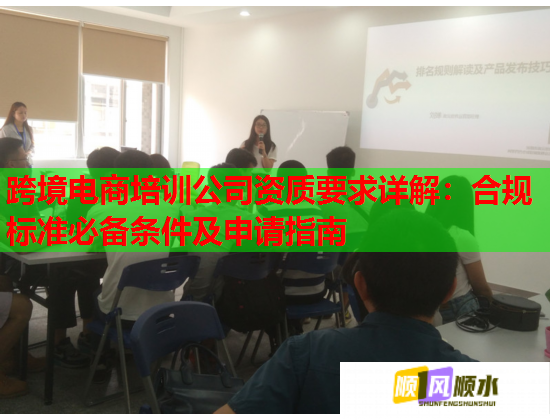 跨境电商培训公司资质要求详解：合规标准必备条件及申请指南  第2张