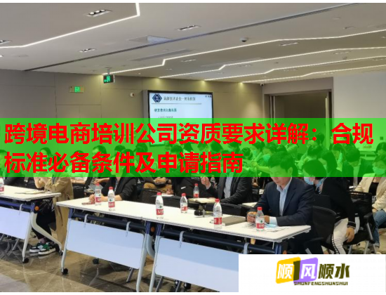 跨境电商培训公司资质要求详解：合规标准必备条件及申请指南  第1张