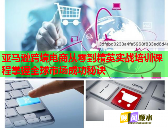 亚马逊跨境电商从零到精英实战培训课程掌握全球市场成功秘诀  第2张